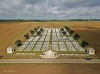 Ovillers Military Cemetery drone 1